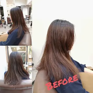 セミロング カラー N°emirai溝口 MG 🌈梶谷龍吾のヘアスタイル