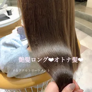 ロング カラー 韓国ヘア特化型美容師 カワノマイ🇰🇷のヘアスタイル