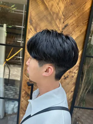 パーマ メンズ メンズカット　パーマ 特化美容師　中野稜平のヘアスタイル