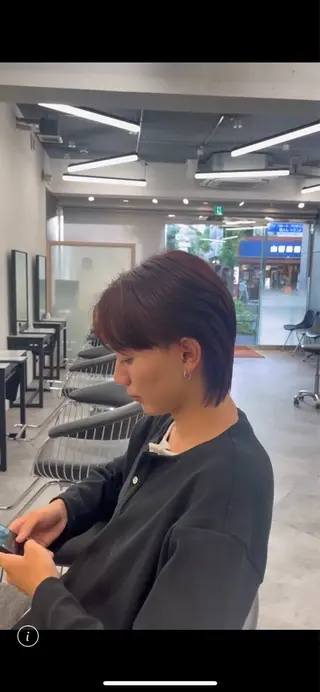カラー メンズ 結 希のヘアスタイル