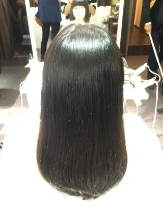 ミディアム セミロング カラー CHAINON 近鉄奈良店のヘアスタイル