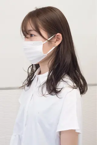 ロング カラー 千葉 慎也のヘアスタイル