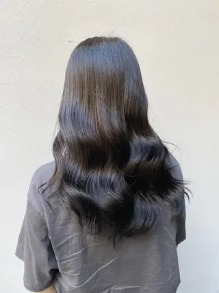 ロング カラー ボブ/縮毛矯正/ レイヤー/塚田のヘアスタイル