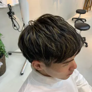 ショート カラー メンズ mee.urawa所属・似合わせショート×透 明感/やじまたかしのヘアスタイル