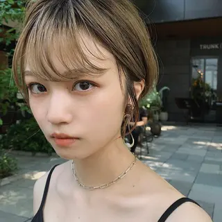 ショート カラー 🉐レイヤー/塩見 弘樹🉐渋谷のヘアスタイル