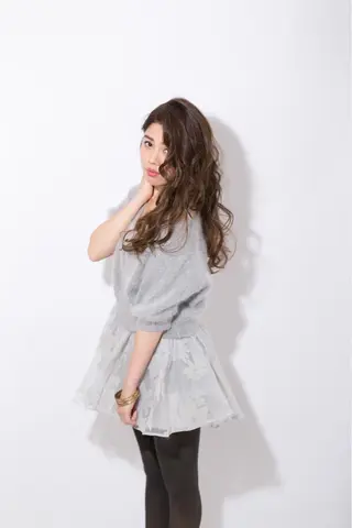 ロング カラー パーマ ヘアアレンジ メンズ キッズ ネイル マツエク・マツパ アティリー 西梅田のヘアスタイル