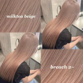 ロング カラー REV.所属・堀川咲/ｃｕｔ✂︎/ 𝚛𝚎𝚟./大阪のヘアスタイル