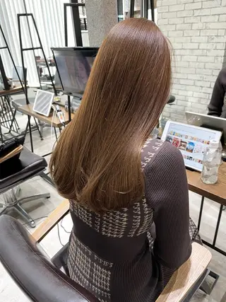 ロング カラー 🌈透明感カラー 韓 国ヘアこうたろうのヘアスタイル