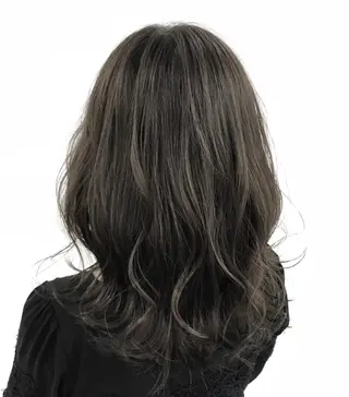 セミロング カラー ✂︎newi池袋✂︎ 長谷川寛のヘアスタイル