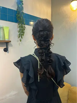 ロング ヘアアレンジ 🫧tomoka 透明感カラー🫧のヘアスタイル