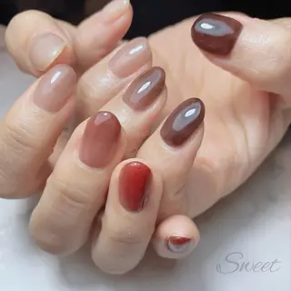 ネイル sweet 仲野陽子のネイルデザイン