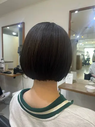 ショート ✨🎨ブリーチなし 透明感カラー✨美友のヘアスタイル