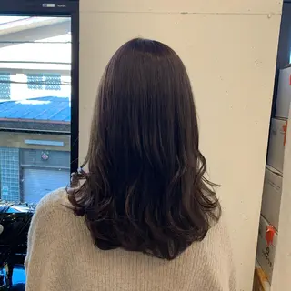 セミロング まろやかカラー🤎 みなとまほのヘアスタイル