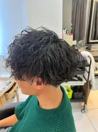 パーマ メンズ パーマ特化美容師 茂木広幸のヘアスタイル