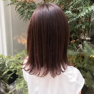 ミディアム LOMA🇰🇷 銀座クボタのヘアスタイル