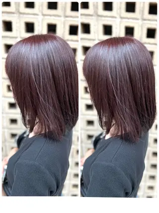 ミディアム カラー ショート/ボブ 特化✂️福岡のヘアスタイル