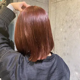 カラー 透明感/韓国風 🤍moeka🤍のヘアスタイル