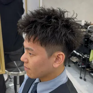 パーマ メンズ 渋谷メンズパーマ🌀 大人ヘア/くりのヘアスタイル