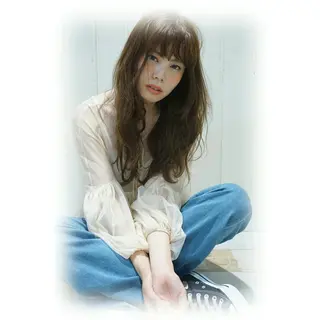 ショート ミディアム セミロング ロング カラー パーマ .. meiのヘアスタイル