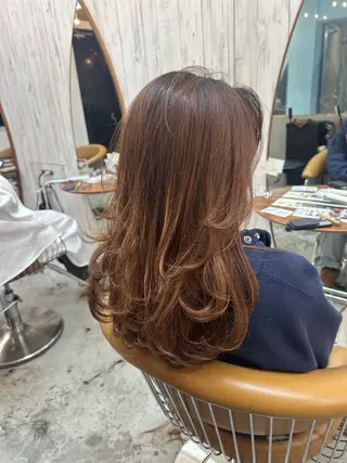 セミロング パーマ 縮毛矯正/髪質改善 ショートボブ/ともきのヘアスタイル