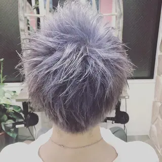 ショート カラー メンズ 【メンズ特化】波巻き ツイスト、スパイラルのヘアスタイル