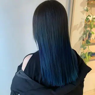 ロング レイヤー・ウルフ🐺 小顔レイヤー松山直史のヘアスタイル