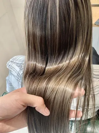 ロング カラー arts茅ヶ崎 エリアNO1髪質改善のヘアスタイル