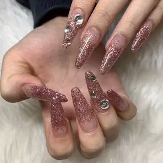 ロング 竹下 凌香のネイルデザイン