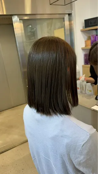 ミディアム 加藤 優眞のヘアスタイル