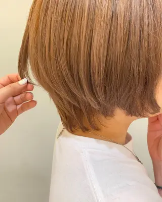 ショート 透明感カラー・ 髪質改善🩵イケダのヘアスタイル