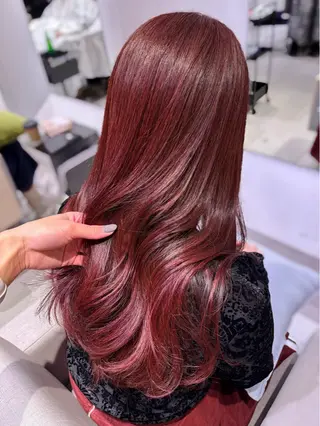 ロング カラー 銀座/髪質改善/韓国 カラー🍓原田侑依のヘアスタイル