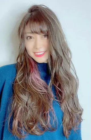 ロング カラー 髪質改善 jewel box~私のトリートメント~東梅田店所属・💎髪質改善専門 jewel boxのヘアスタイル