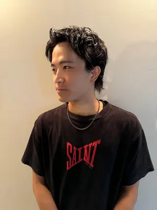 ショート カラー 森田 鴻之介のヘアスタイル