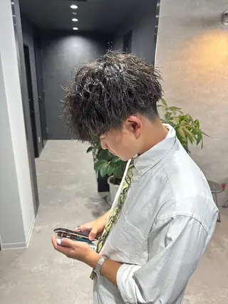 カラー 横浜メンズアカデミー ⚡️トレンドスタイルのヘアスタイル