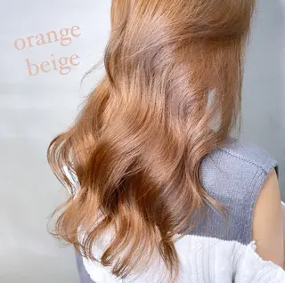 ロング カラー ブリーチなし透明感カ ラー×韓国ヘア♡ヒデのヘアスタイル