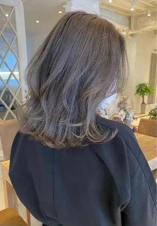 カラー 艶カラー/ボブ /似合わせ/田口愛那のヘアスタイル