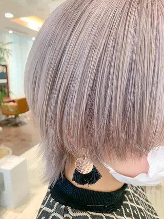 ショート 🍀ケアブリーチ カラー🍀坂井のヘアスタイル
