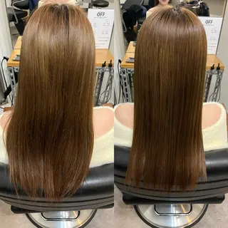 ロング OFF YUYAのヘアスタイル
