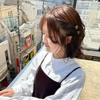 ミディアム 7Bridge 滝内ひよりのヘアスタイル