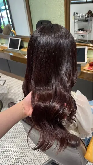 カラー レイヤーカット/艶髪 /パーマaikoのヘアスタイル