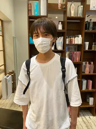 メンズ 栗原 瑞稀のヘアスタイル