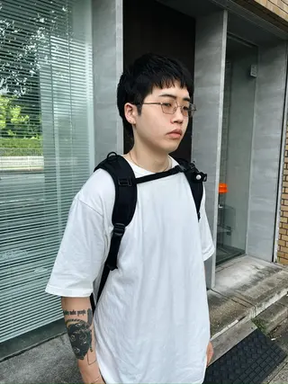 パーマ メンズ qpula  大濠 西新所属・qpula クプラのヘアスタイル