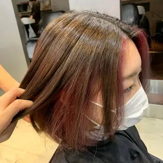 カラー inity　杉本 美羽のヘアスタイル