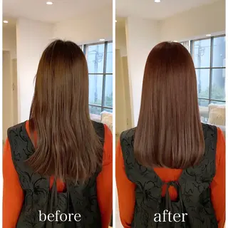 ロング 🌷ピンクカラー くどう🌷のヘアスタイル