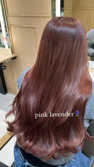 ロング カラー 🌷韓国風艶カラー Miku🌷のヘアスタイル