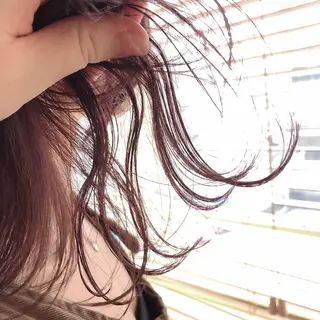 ミディアム カラー これた🧸ヘアメ職人 ♡髪質改善♡カラーのヘアスタイル