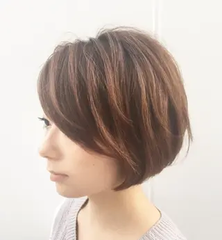 ショート 福地 礼奈のヘアスタイル