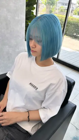 ショート カラー 透明感カラー/高畑 /名古屋/山口航輝のヘアスタイル