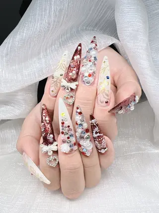 ネイル Lee Nails チップ長さだし専門店のネイルデザイン