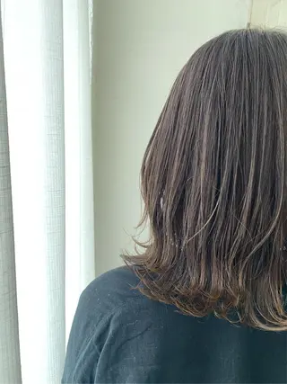 ミディアム カラー ⭐中崎 さゆり⭐のヘアスタイル